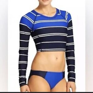 Athleta Long Sleeve Swimsuit Top